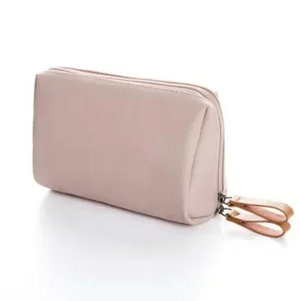 

1 PC Makeup Storage Bag Lipstick Cosmetic Storage Organizers Pouch Waterproof Toiletry Bag Makeup Organizer Bag Organizer 16x10x7cm рожевий