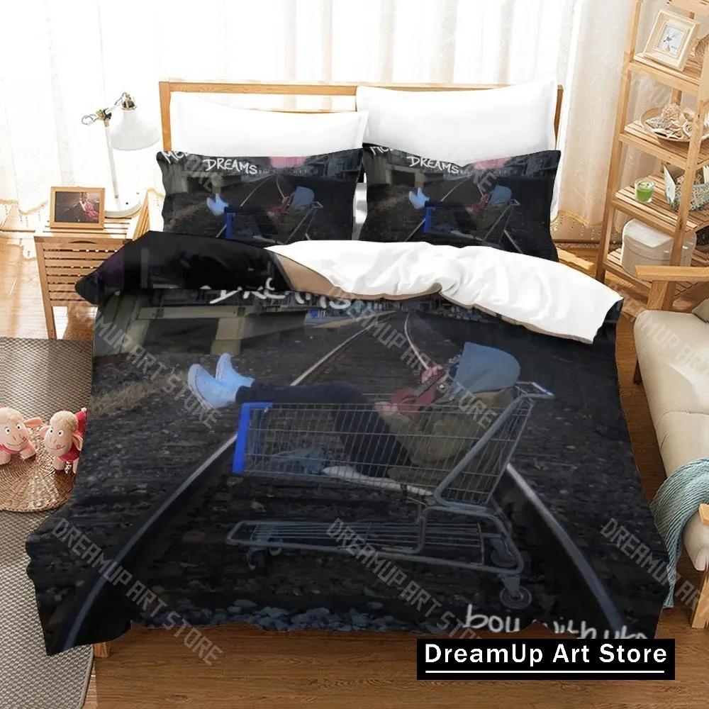 Set Biancheria da Letto Stampa 3D Ragazzo con Ukulele per Bambini Ragazze Twin Queen King Size Copripiumino Federa Letto ragazzi Adulto Tessile per la Casaextile