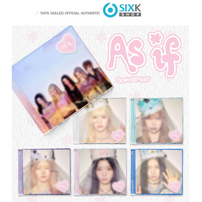 [Pre-order] ifeye - 3rd EP [As if] JEWEL VER. [NO POB] RANDOM