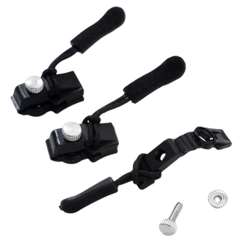 Zipper slider Repair Kit Quick Instant Detachable Zipper Head Replacement Zipper Slider Pull For Jacket Bags Coat Free Sewing