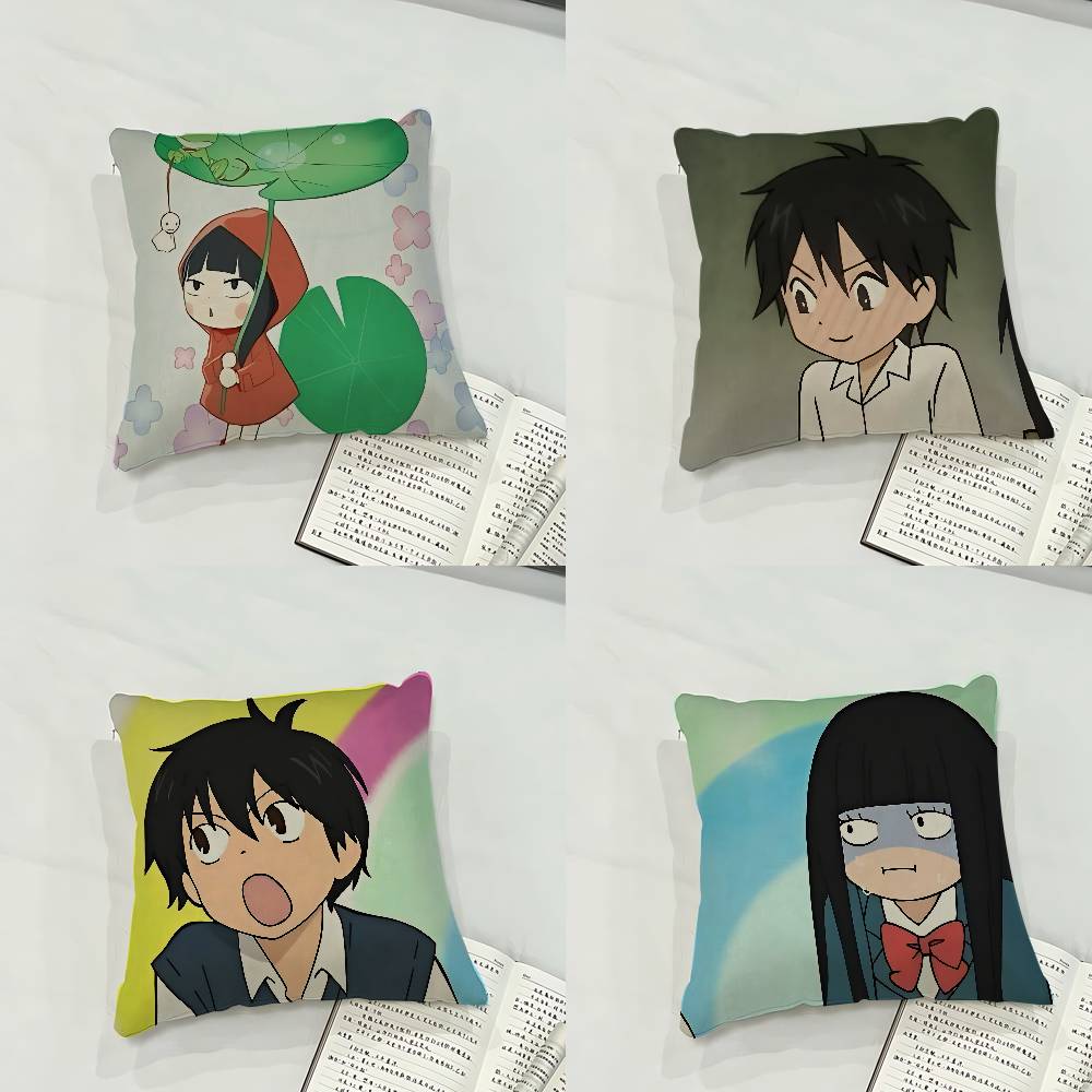 Kimi Ni Todoke Case Plush Fabric Soft Pillowcase Double Sided Print Cushion Cover Household Gifts