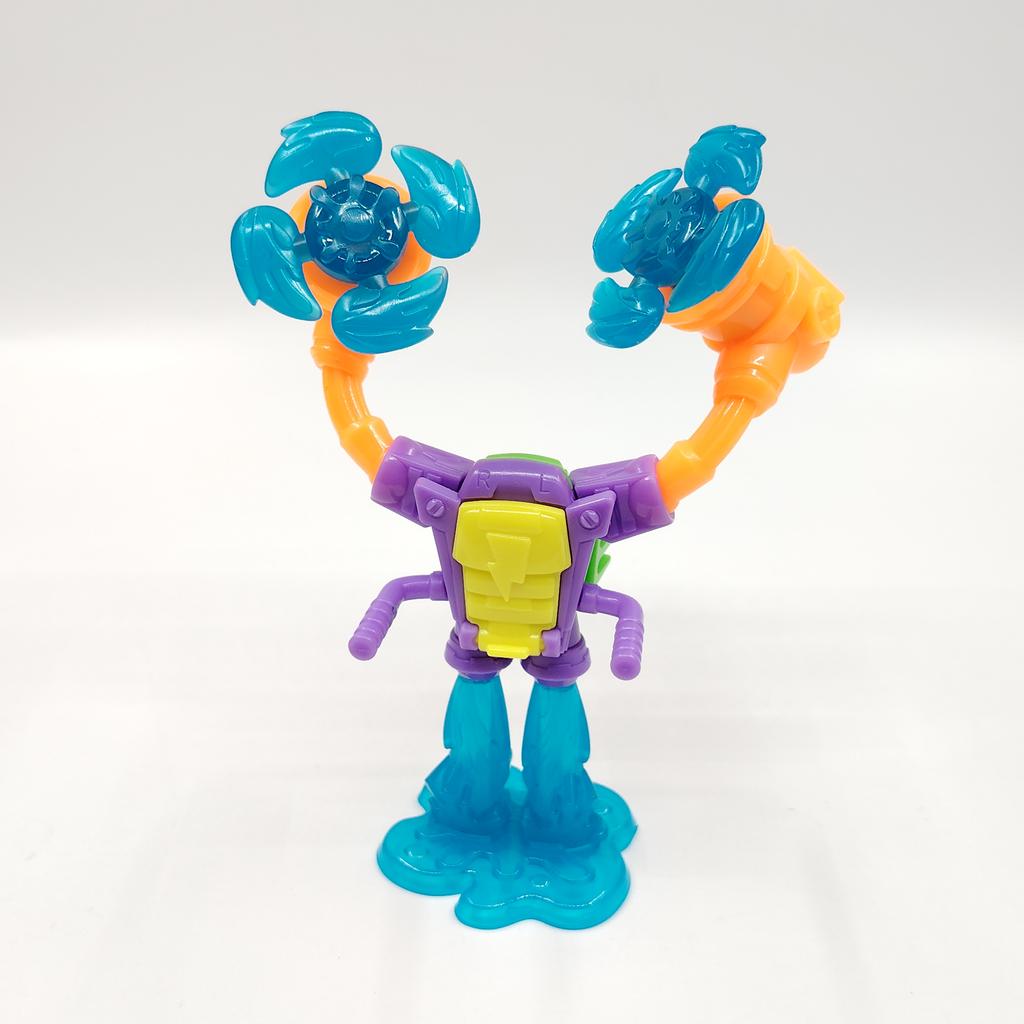 1pcs Neon Power Exoskeletons Limited Collection Superzings Action Figures Dolls Toys Model Kids Xmas Gift SUPERTHINGS series Poseable Articulated