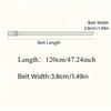 Men's Belt Buckle, Woven Lightweight and Breathable, Multi-functional Outdoor Casual and Versatile Commuting Belt for Men