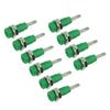 10Pcs J.40003 2mm Banana   Panel Socket Extended Post Plug Adapter for Electronic Instrument