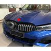 ABS Chrome Front Grille Cover Center Mesh Trim For BMW 3 Series G20