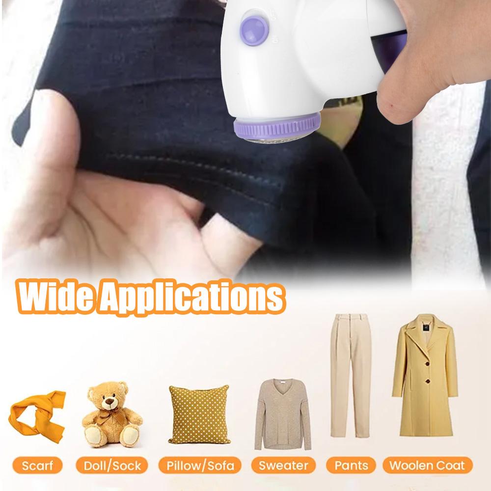 Portable Electric Clothing Lint Pills Removers Random Color Fabric Sweater Fuzz Pills Shaver Clothes Fluff Pellets Cut Machine