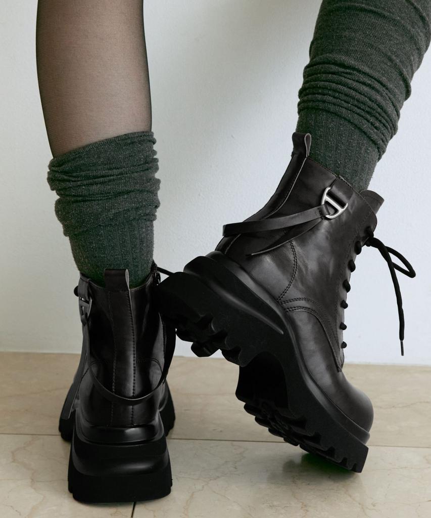 Apied Marche Ligne Walker Boots Cowhide Walker Boots - Pm3022 (2 Colors)