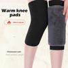 1 Pair Winter Warm Knee Pads  Thickened Winter Rabbit Fur Warm Knee Protector Anti Cold Fleece Knee Protector