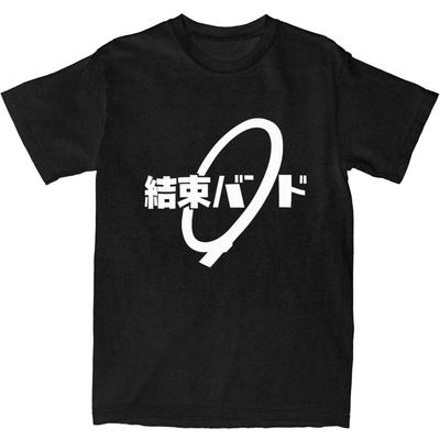 Bocchi The Rock Kessoku Band T-Shirt Bocchi The Rock T Shirts Short-Sleeved Tops Summer Cotton Round Neck Plus Size 5XL Clothes