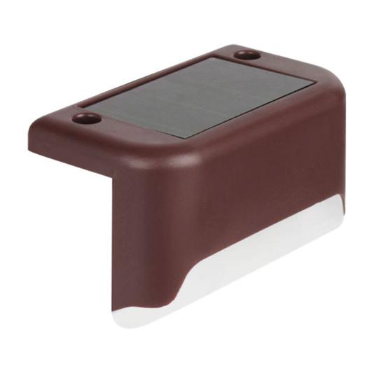 Solar-Deckleuchte, wasserdicht, wetterfest, IP65, lichtbeständiger Sensor, einfache Installation, lange Lebensdauer, dekoratives ABS