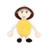 New Multiplayer Platform Golf Plush Toy Figure Cartoon Character Pp Cotton Short Plush Customized Yellow 25cm 0.09kg