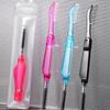 Portable Eyebrow Eyelash Shaper Eyelash Comb Double Head Eyebrow Brush Makeup Grooming Tool Foldable Mascara Brush