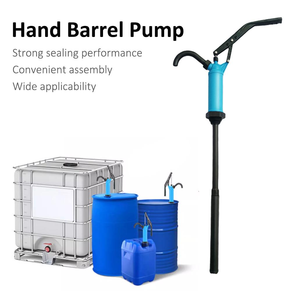 Drum Pump, Manual Barrel Pump for Transferring Water Alcohol Diesel Lubricating Oil Kerosene Petroleum