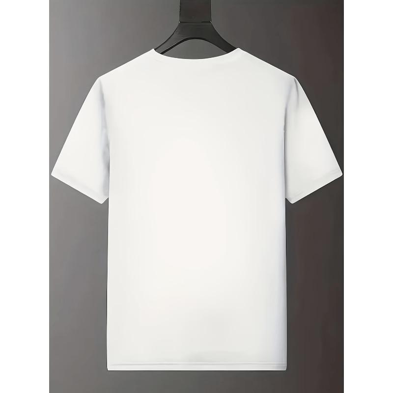Camiseta Hombre Talla Europea Logo MSC Cruises - Camiseta Manga Corta Cuello Redondo Estampado Oficial de la Marca, No Sudorosa Adecuada para Vacaciones en Crucero