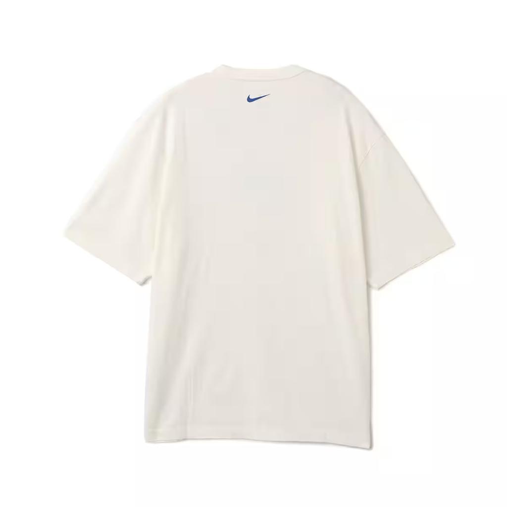 Jordan X Colaboración Awake NY Camiseta de Manga Corta Deportiva Casual con Logo Simple de Letras Unisex Blanco FV9914-133