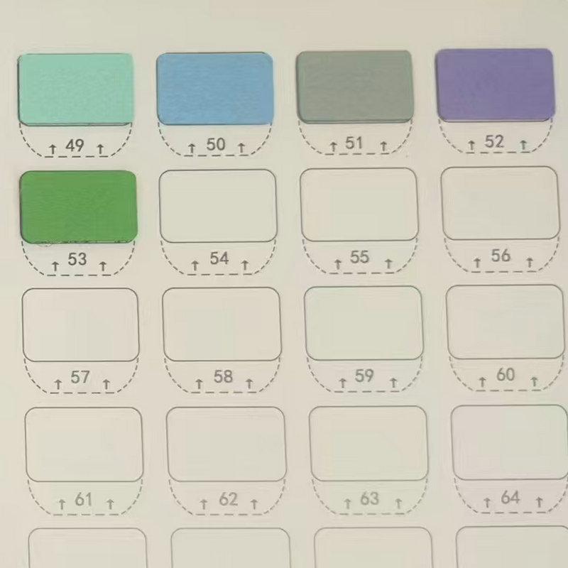 Self-Adhesive Multicolored Cuttable Felt Fabric, 1-3mm, Non-Woven for DIY and Decoration