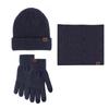 Women's Winter Hat, Scarf & Gloves 3-Piece Set