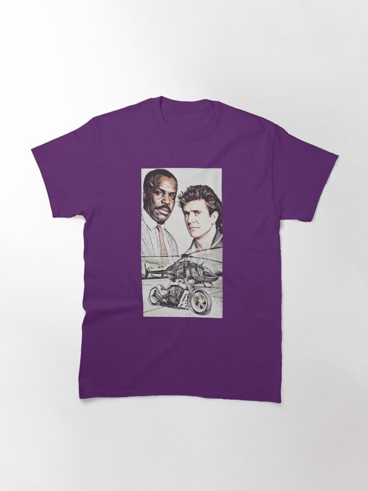 Lethal Weapon Action Movie American Police Motivational Lethal Weapon Graphic For Fan Classic T-Shirt