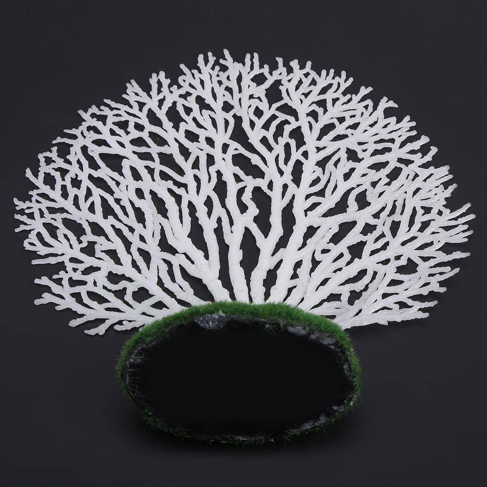 Plastic Artificial Coral Plants Ornament Underwater Fish Tank Aquarium Decoration