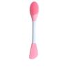 Double Ended Facial Mask Brush Silicone Facial Mask Applicator Spatula Cleansing Massage Brush