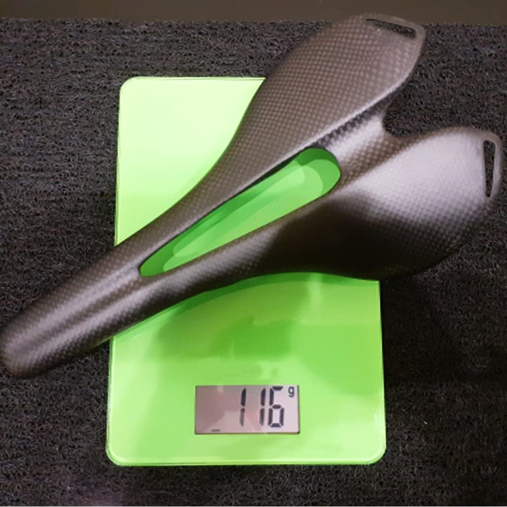 Carbon Fiber Racing Saddle with Ventilation for Unisex Adults-Rear Seat Cover for Road Bicycles
