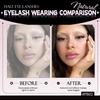 Clear Band Cat Eye False Eyelashes Natural Long 3D Faux Mink Lash  Eye Makeup Tools