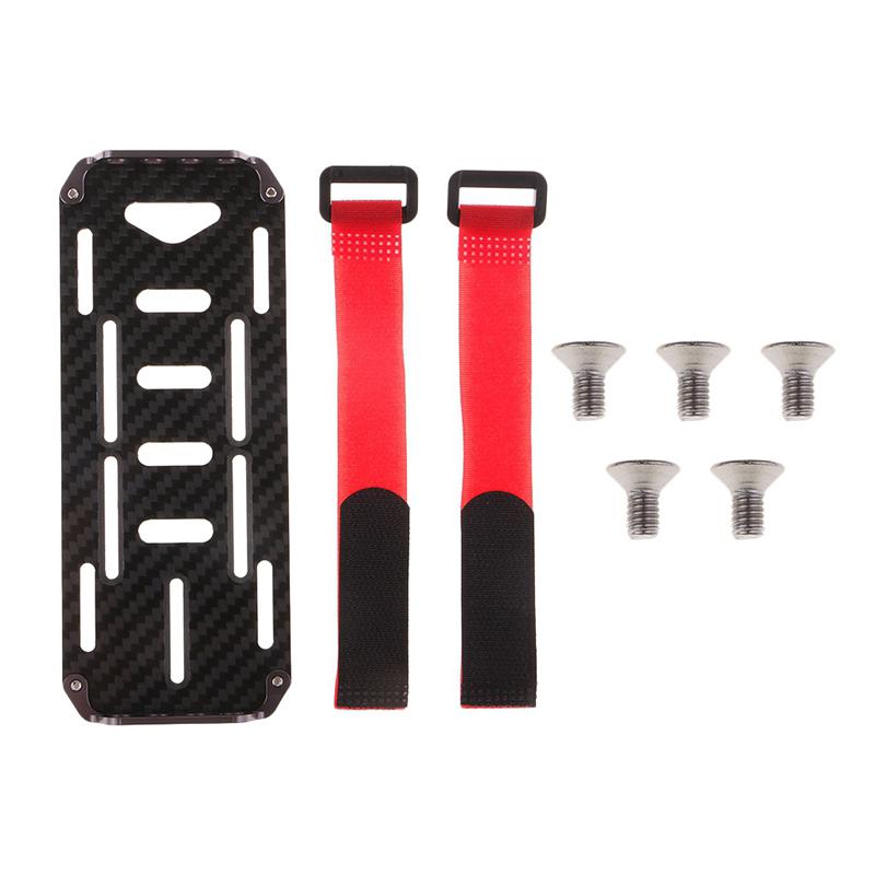 

Fiber Carbon Battery Mounting Plate Tray For 110 Rc Axial Scx10 Ii Cc01 90046