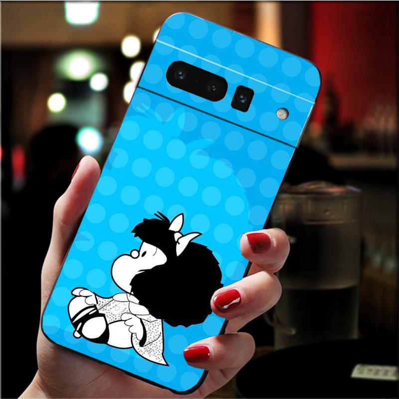 

Mafalda Phone Case for Google Pixel 10 9 Pro XL 9A 8 7 6 Pro Pixel 8A 7A 6A Pixel 8 7 6 5 Funda Google Pixel 9 Pro