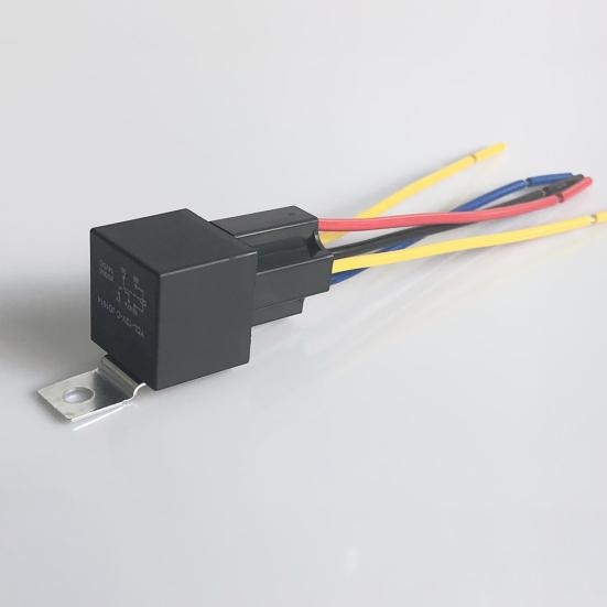 Automotive Relay 12V 5Pin 40A Car Copper Terminal Auto With Socket Accessory