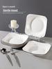 2025 New Style: Set of 6 Microwave-Safe Ceramic Square Plates for Home, Creative Deep Rice Dish Plates
