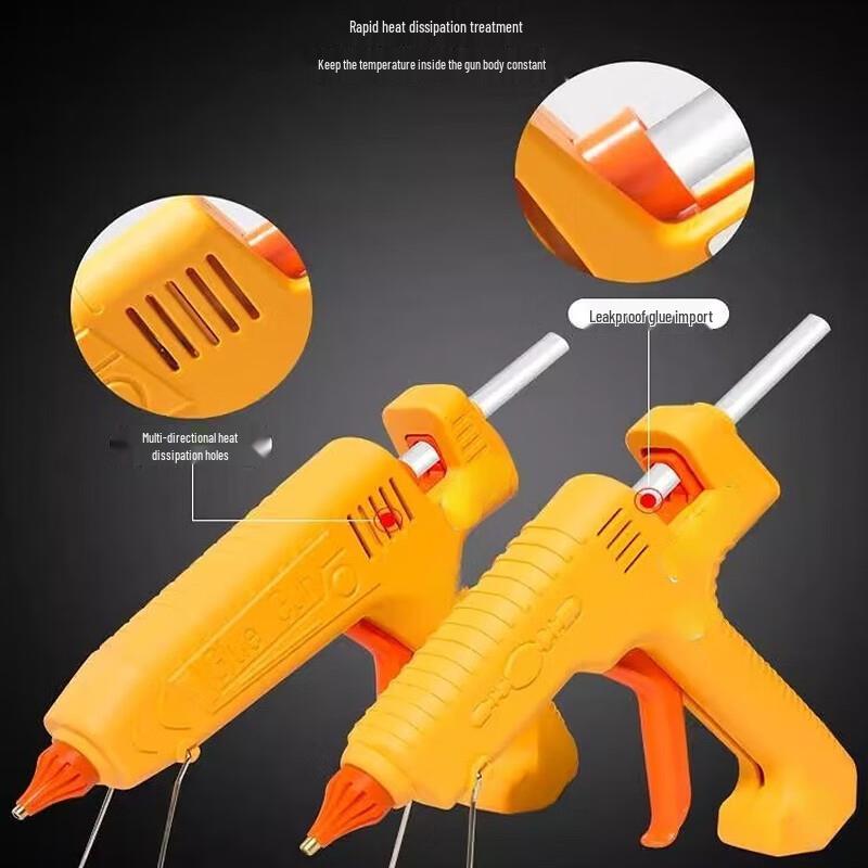 Jundingying Extended Hot Melt Glue Gun Nozzle & Accessory Set