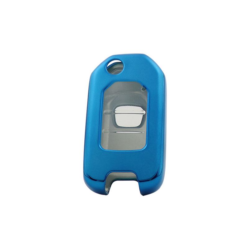 TPU Transparent Film Car Remote Key Cover Case Shell Key Fob for Accord Civic City HR-V XR-V Vezel CR-V Crider Jade Odyssey Protector Holder