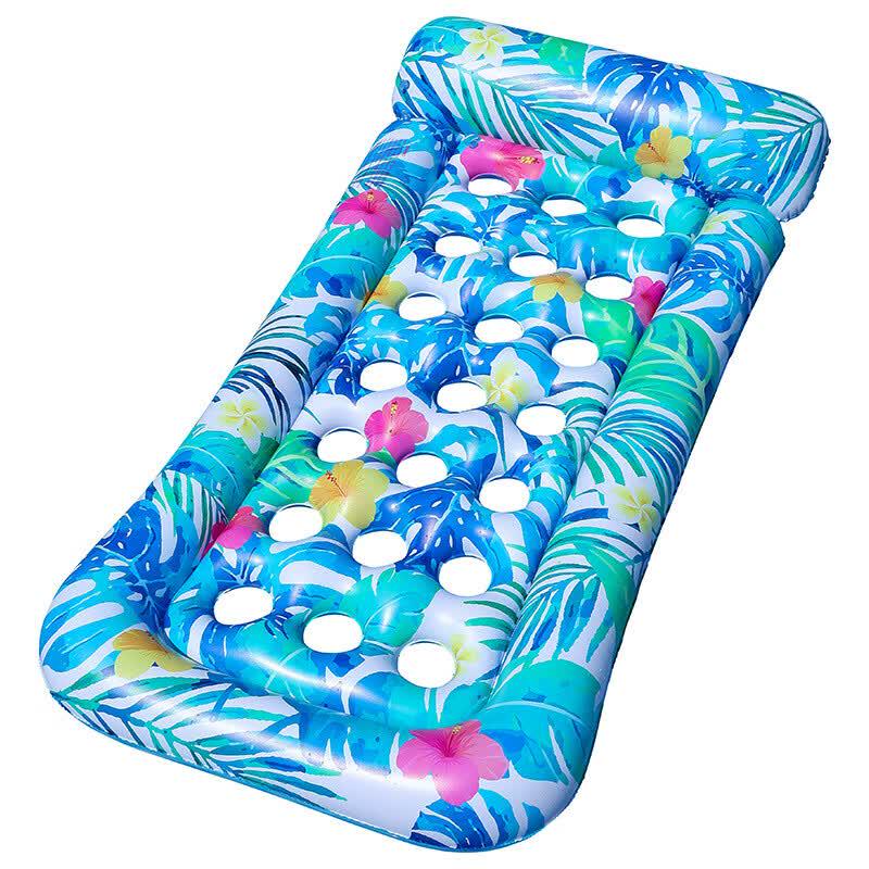 Tropical Leaf Inflatable Pool Float