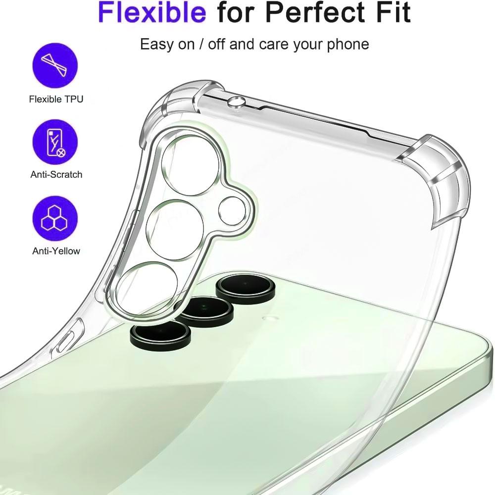 AirBag Shockproof Protector Case For Samsung A56 A16 A36 A26 A53 A55 A15 A35 A25 A52 A17 A54 A34 A24 A14 Transparent Phone Cover