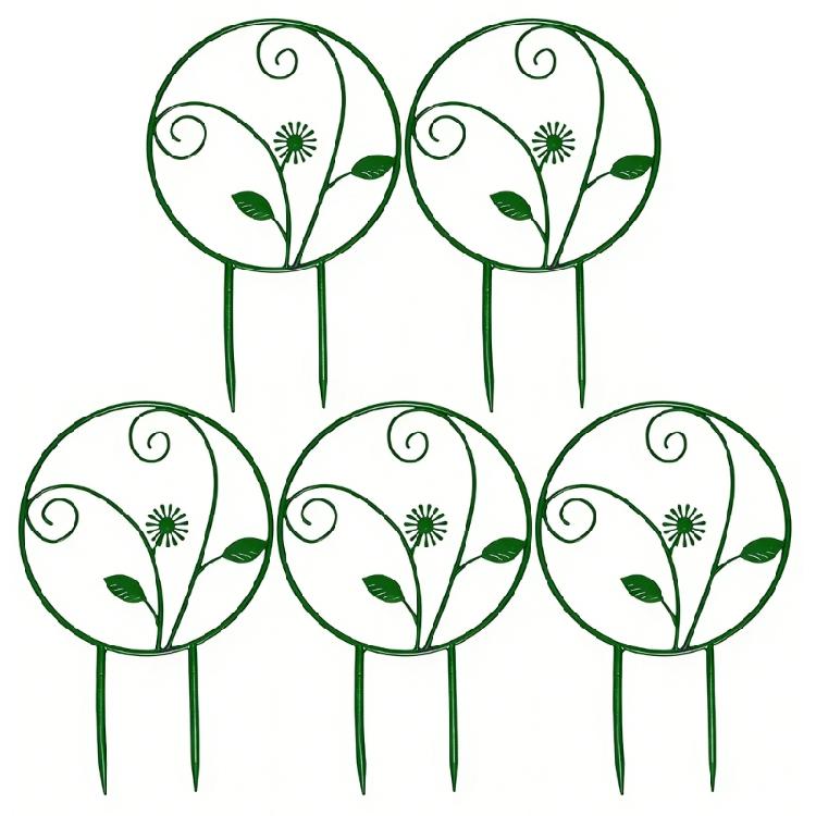 

5Pcs Plant Trellis Indoor Stackable Plant Trellis Climbing Plant Small Plant Climbing Trellis for Potted Plant Climbing