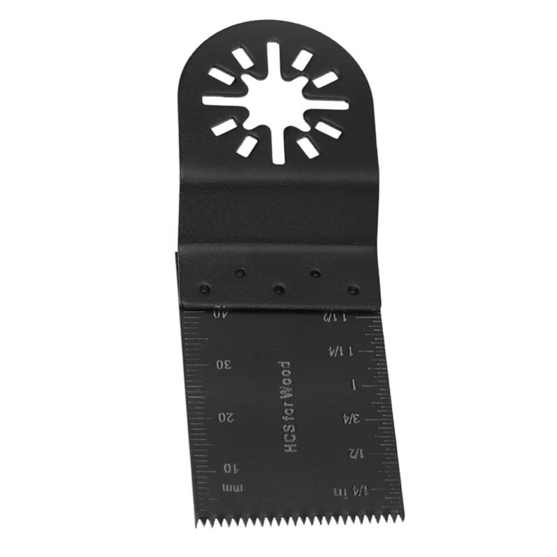 2026New HCS Saw Blade 34mm High carbon Steel Multifunctional Oscillating Saw Blade Kit for Repairing Cutting Oscillating Blade