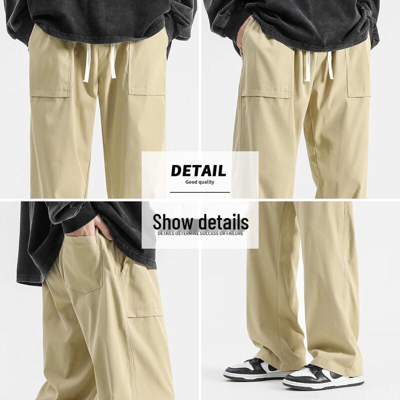 Baleno Men's S&K Straight-Leg Drawstring Cargo Pants