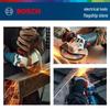 Bosch GWS 12-150 S Heavy-Duty 6-Speed Angle Grinder CN Plug (adapter Included)