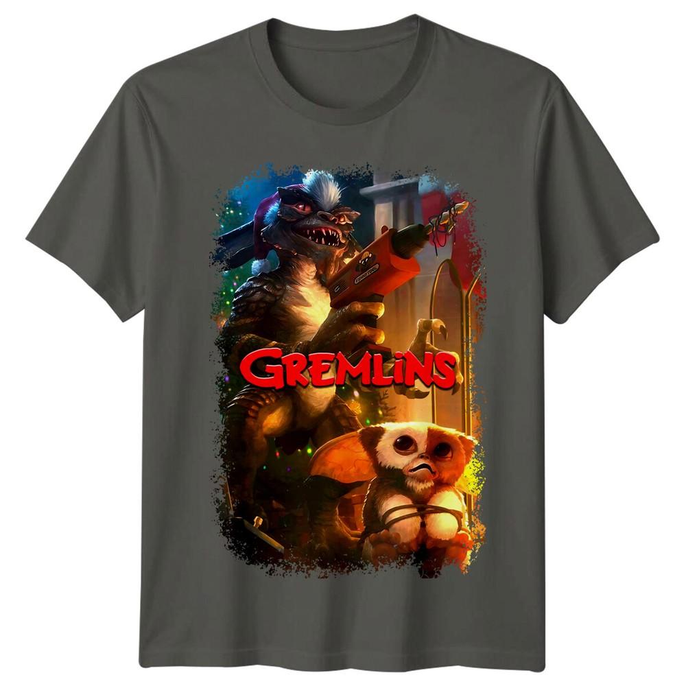Gremlins 1984 Movie Poster Inspired Tshirt Retro 80s Tee