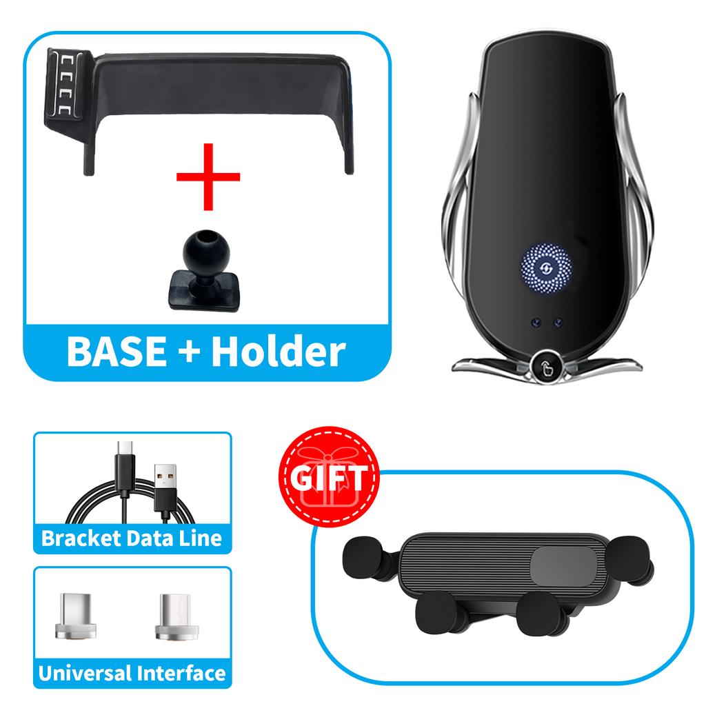 for Mazda MX-5 2016- ND MX5 Miata Roadster Car Phone Holder Screen Fixed Navigation Bracket Base Wireless Charging