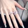 Index Finger Ring, Female Niche Design, Advanced Sense Of Love, Cold Wind Dripping Oil, Personalized Ring