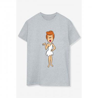 Womens/Ladies Wilma Flintstone Classic Pose Cotton Boyfriend T-Shirt