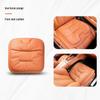 Nappa Leather Cooling Car Seat Cushion – Customizable, Non-Slip, Breathable, High-End, Four-Season Ventilation