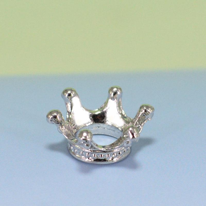 Crystal Ball Mini Base with Metal Violent Bear Crown: Handmade Accessories & Crafts for Gifts and Decoration.