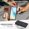 For Tecno Spark 50 Pro Spark GO 1 1S 2 3 2020 2021 2022 2023 2024 2025 4G 5G Case Pu Leather Wallet Folio Flip Cover Card Holder Stand