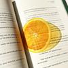 Fruit-Shaped Acrylic Bookmark–Grap/Fig Design,Semi-Transparent Cute Page Marker,Creative Gift for Book Club&Back-to-School