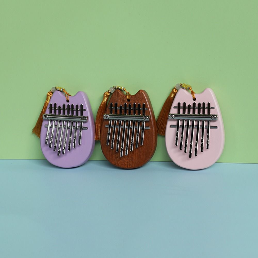 Marimba Musical Mini Thumb Piano 8 Key Exquisite Finger Piano Creative Finger Thumb Piano
