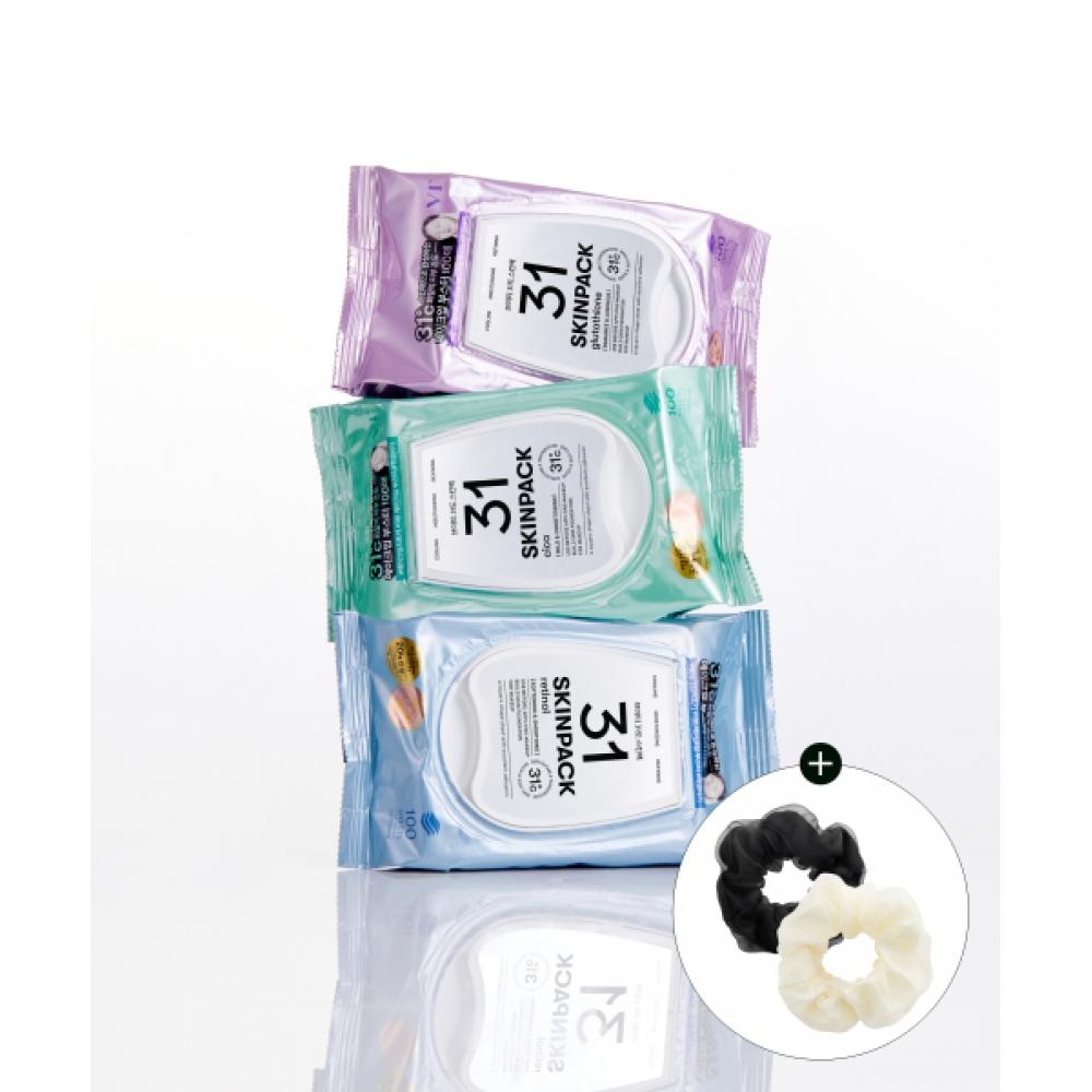 Vt Cosmetics [3Pack] Vt Skin Pack 3 Piece Set  Mild  Luminous  Smooth Mild+Smooth+Luminous