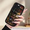 Literary and Retro Bookshelf Flowers and Plants Are Suitable for iPhone11/12/13 Apple 16promax Silicone 16 Soft 11Pro