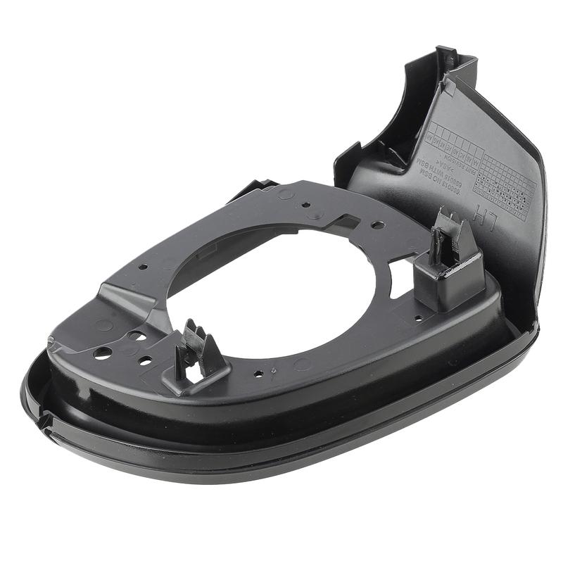 51167327911 Car Front Left Side Mirror Support Ring Frame Fit for BMW X3 F25 X4 F26 X5 F15 X6 F16 2015 2016 2017 Black